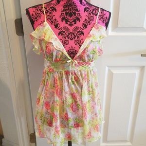 Victorias Secret Strappy Open-Back Small